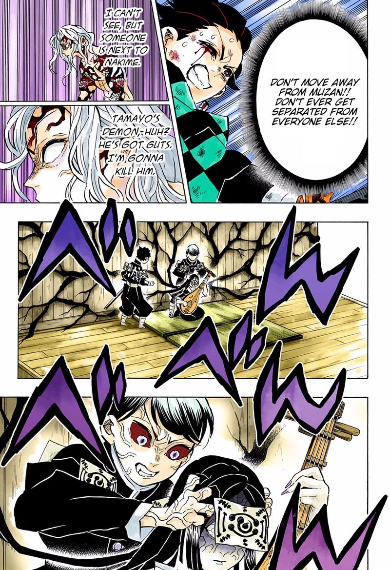 Demon Slayer: Kimetsu no Yaiba – manga in colored Chapter 183 - Page 7