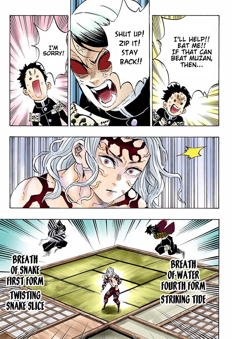Demon Slayer: Kimetsu no Yaiba – manga in colored Chapter 183 - Page 9
