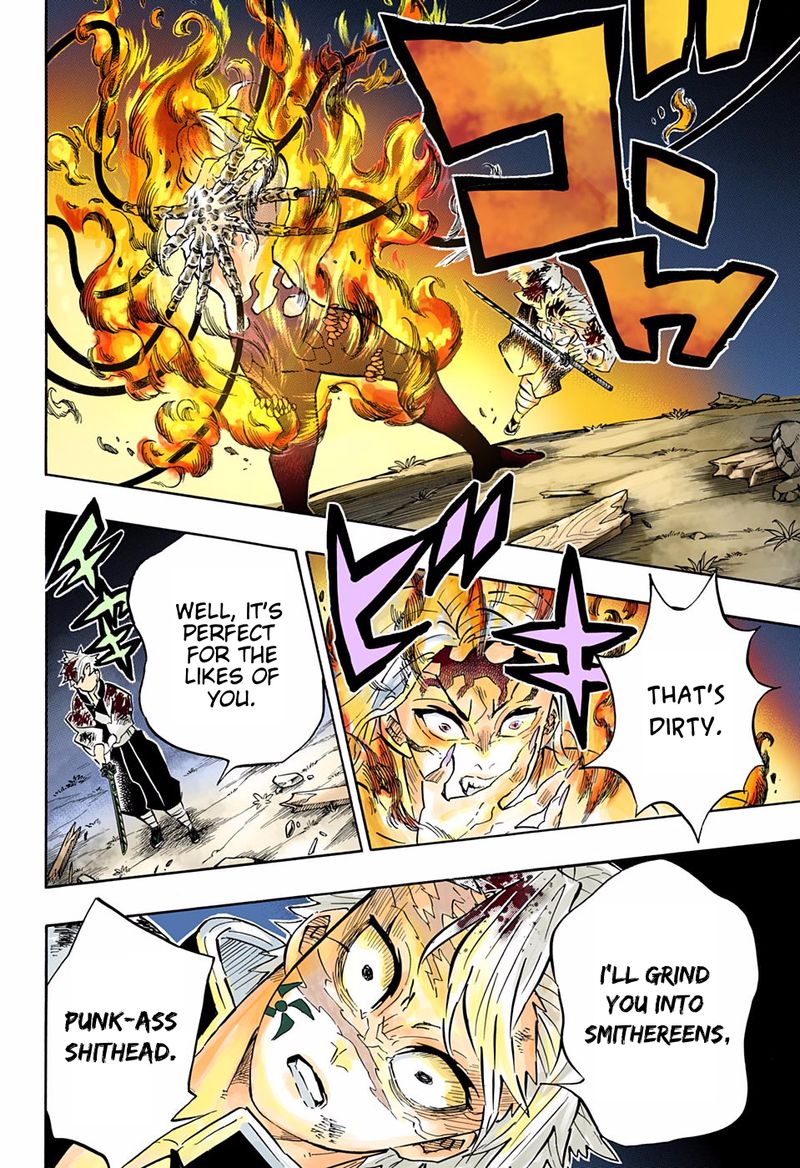 Demon Slayer: Kimetsu no Yaiba – manga in colored Chapter 185 - Page 16