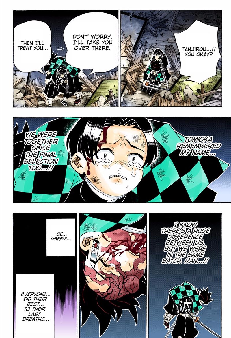 Demon Slayer: Kimetsu no Yaiba – manga in colored Chapter 185 - Page 18