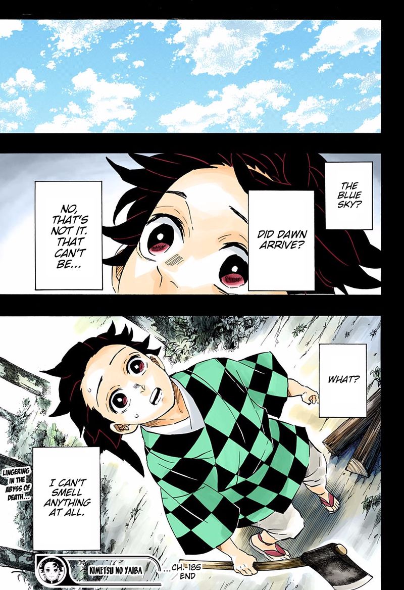 Demon Slayer: Kimetsu no Yaiba – manga in colored Chapter 185 - Page 19