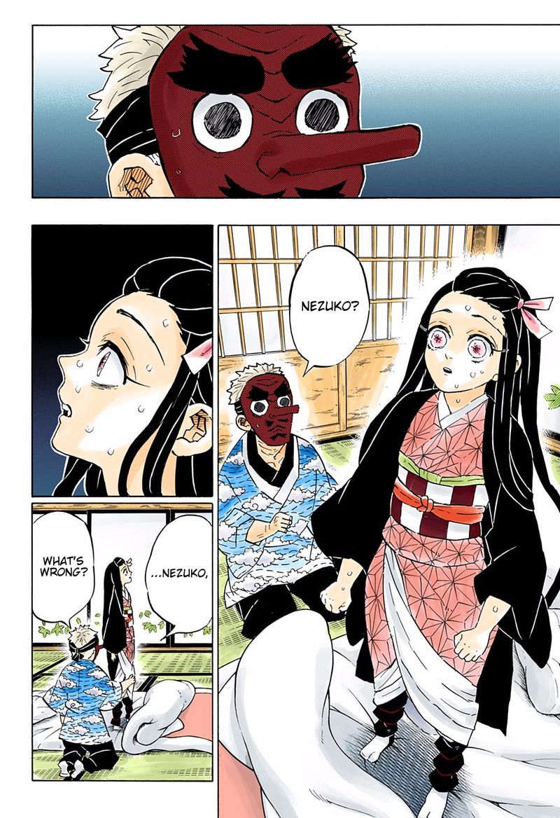 Demon Slayer: Kimetsu no Yaiba – manga in colored Chapter 185 - Page 2