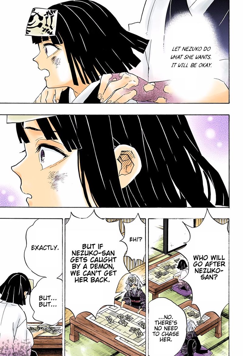 Demon Slayer: Kimetsu no Yaiba – manga in colored Chapter 185 - Page 5
