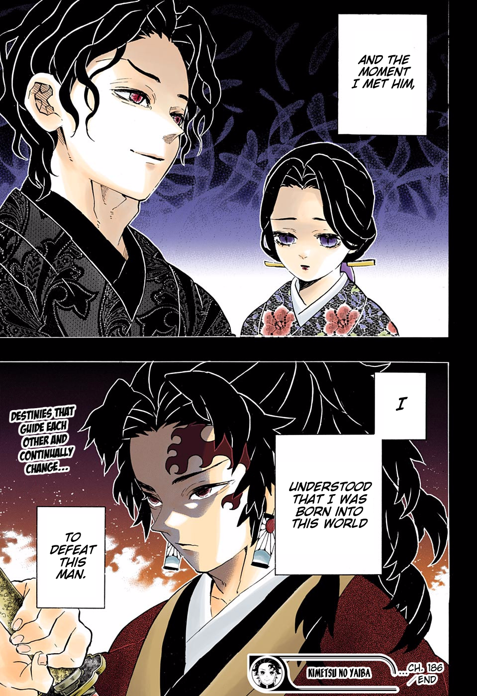 Demon Slayer: Kimetsu no Yaiba – manga in colored Chapter 186 - Page 19