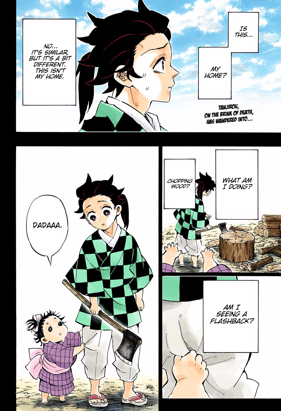 Demon Slayer: Kimetsu no Yaiba – manga in colored Chapter 186 - Page 2