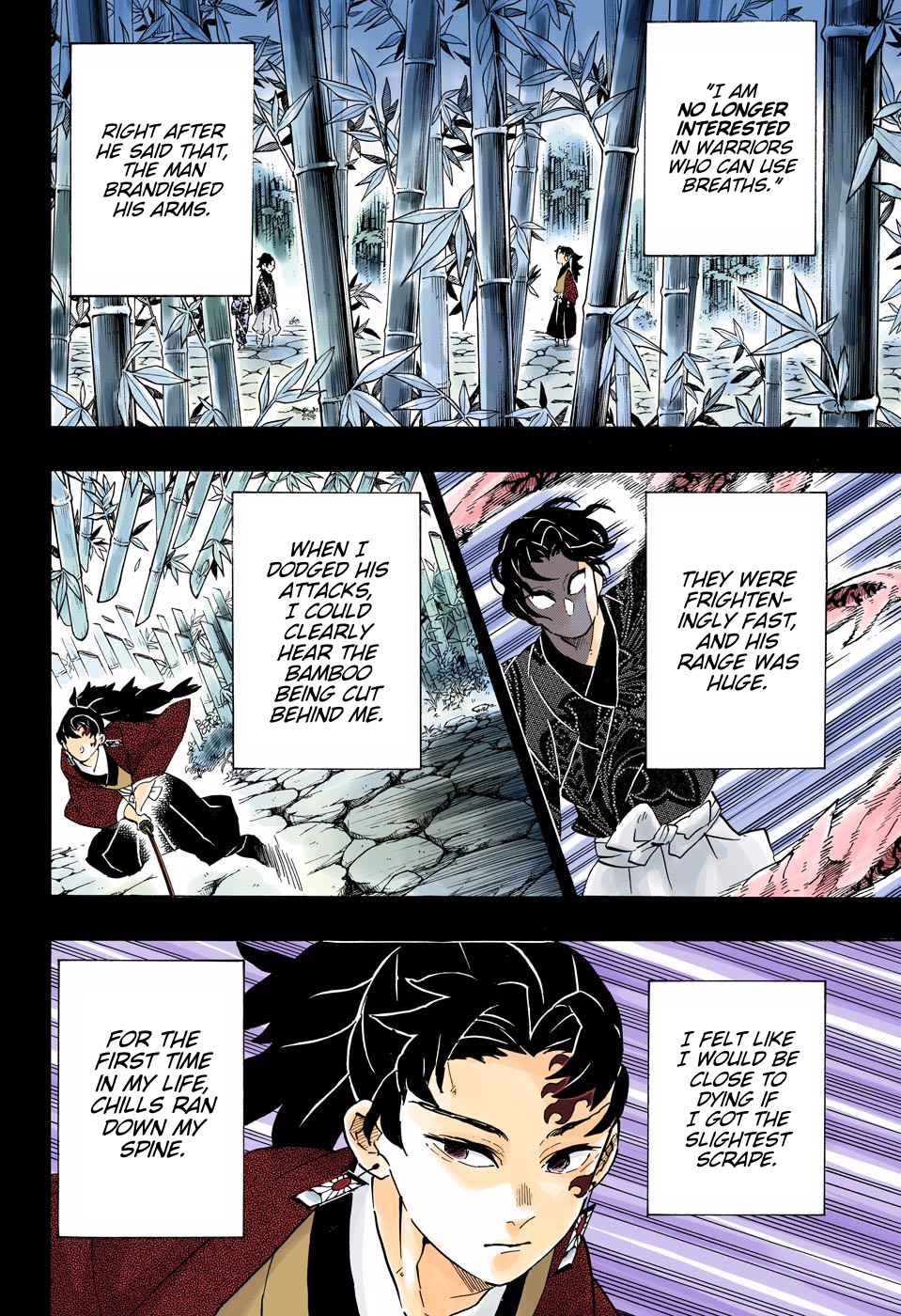 Demon Slayer: Kimetsu no Yaiba – manga in colored Chapter 187 - Page 2