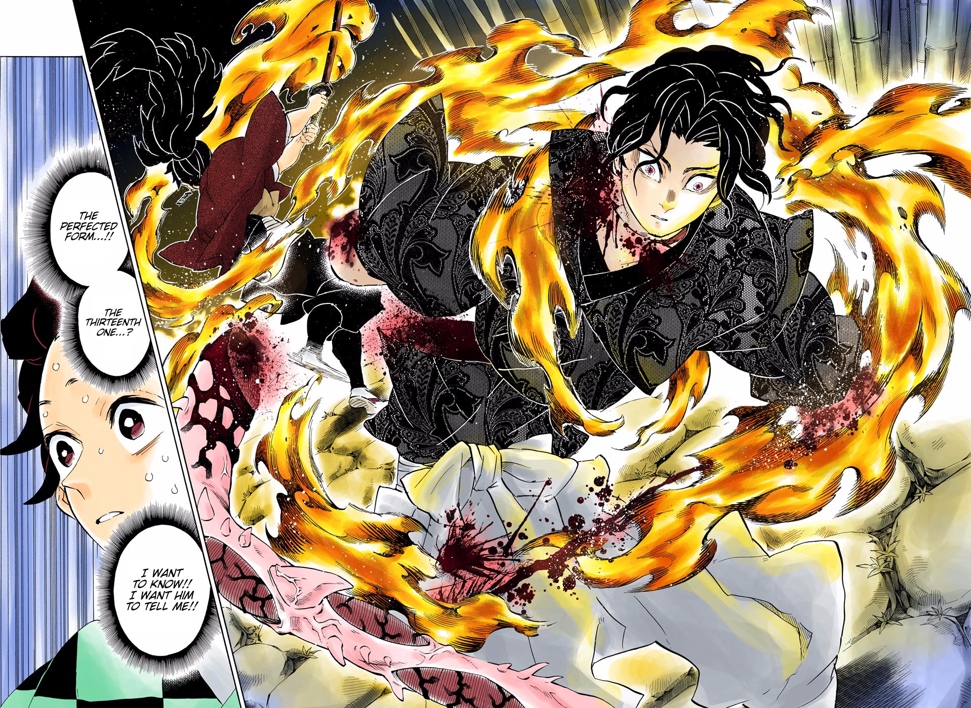 Demon Slayer: Kimetsu no Yaiba – manga in colored Chapter 187 - Page 4