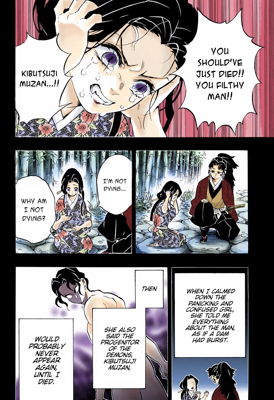 Demon Slayer: Kimetsu no Yaiba – manga in colored Chapter 187 - Page 9