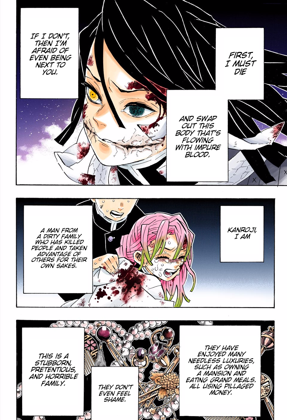 Demon Slayer: Kimetsu no Yaiba – manga in colored Chapter 188 - Page 10