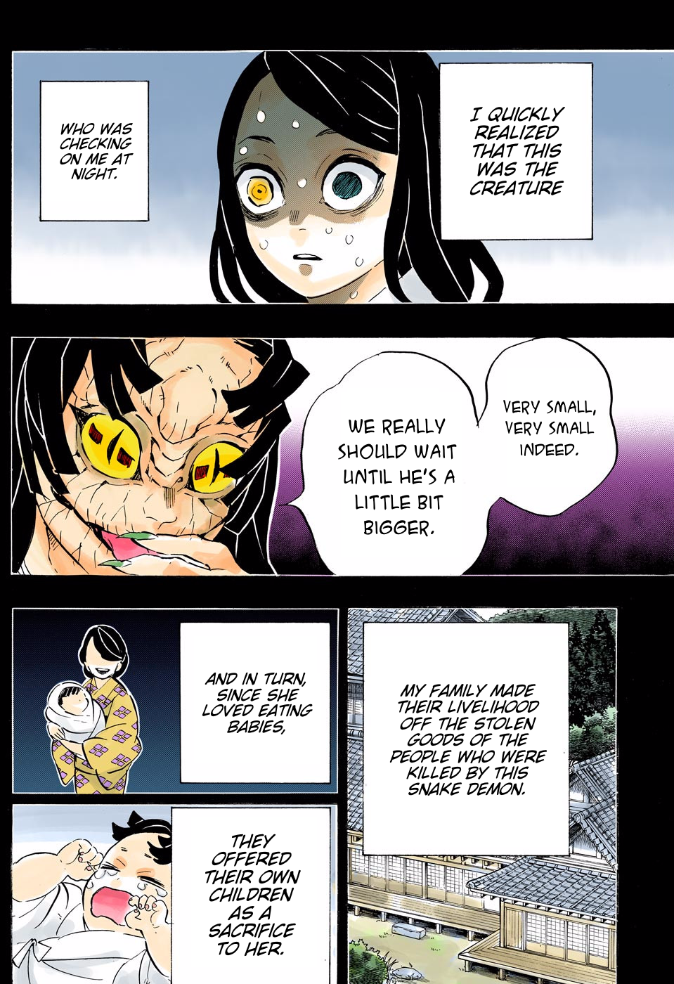 Demon Slayer: Kimetsu no Yaiba – manga in colored Chapter 188 - Page 14