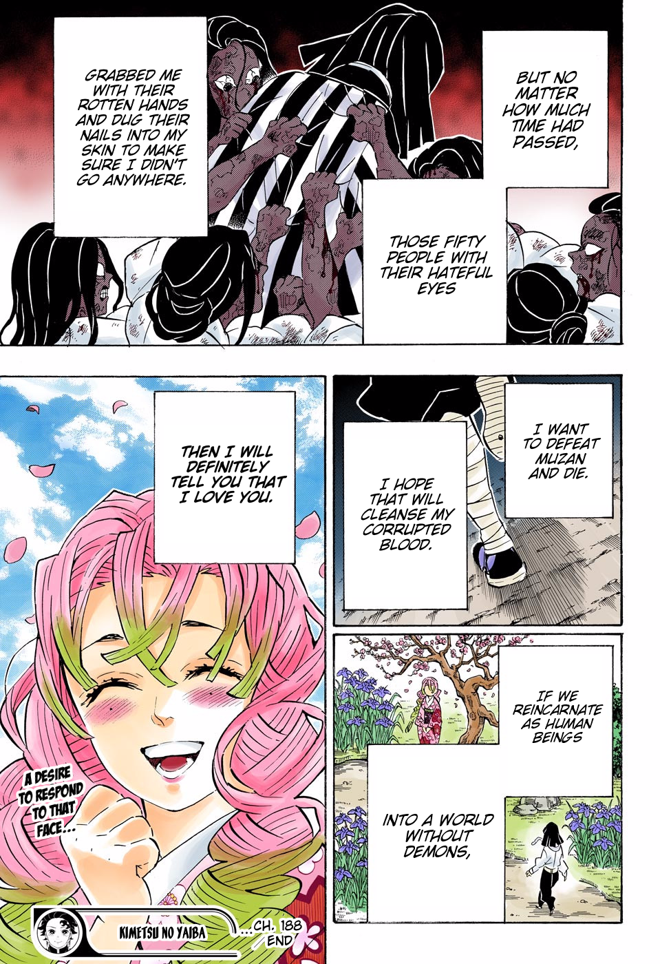 Demon Slayer: Kimetsu no Yaiba – manga in colored Chapter 188 - Page 19