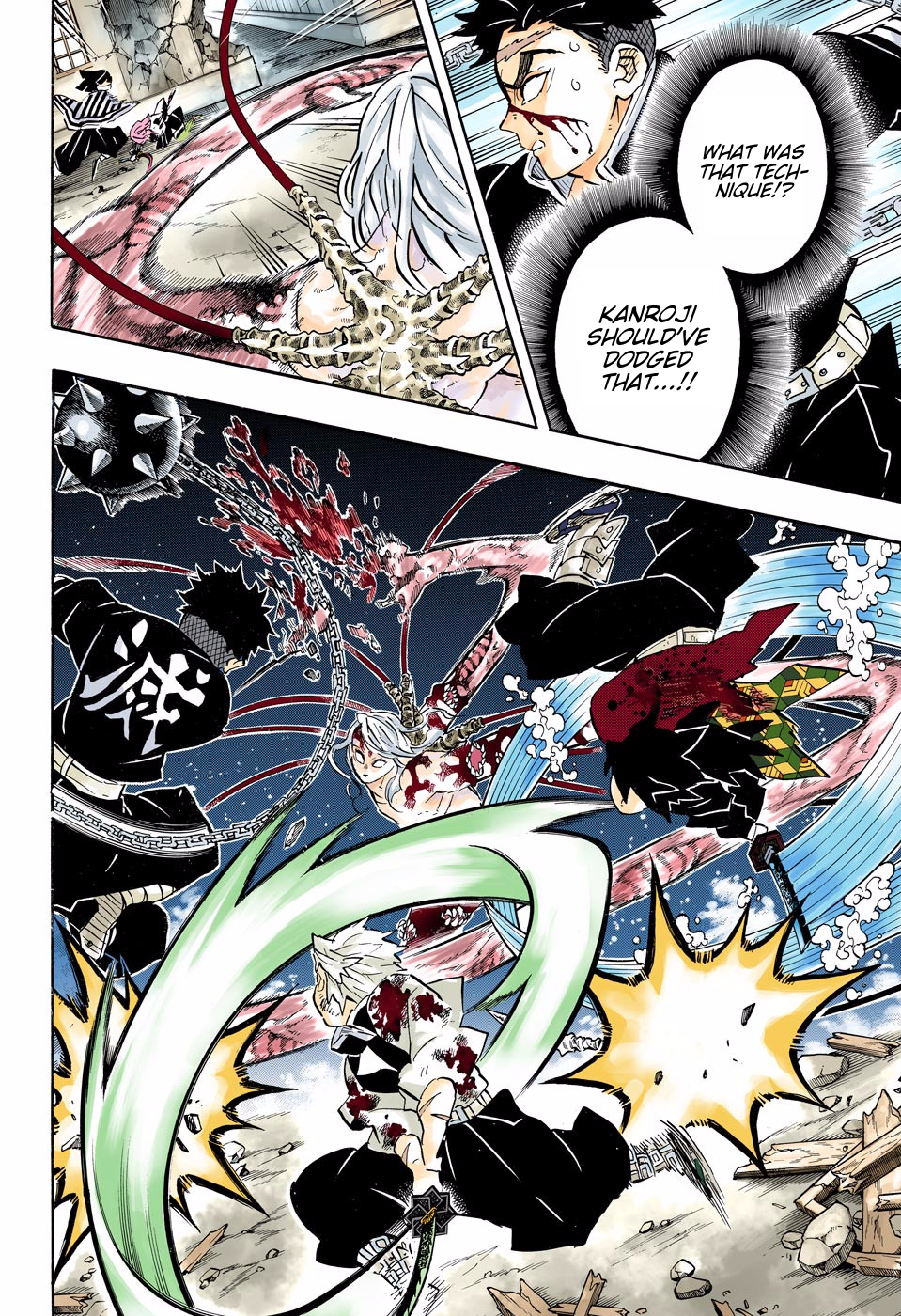 Demon Slayer: Kimetsu no Yaiba – manga in colored Chapter 188 - Page 6