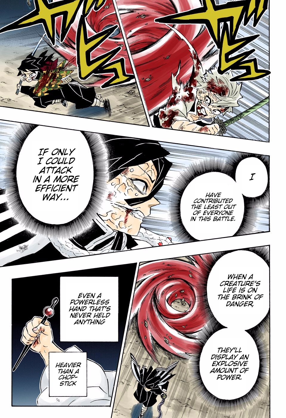 Demon Slayer: Kimetsu no Yaiba – manga in colored Chapter 189 - Page 17