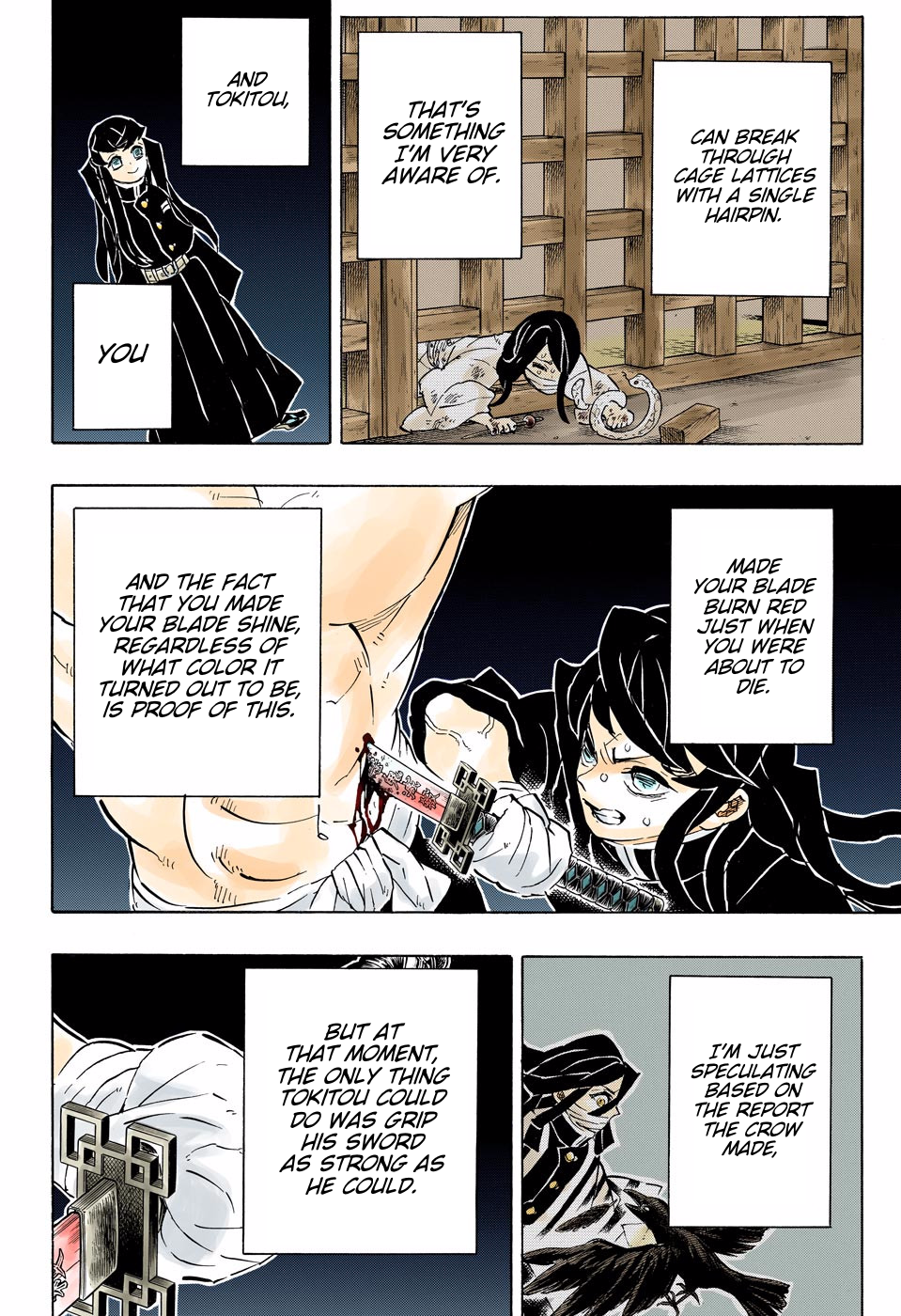 Demon Slayer: Kimetsu no Yaiba – manga in colored Chapter 189 - Page 18