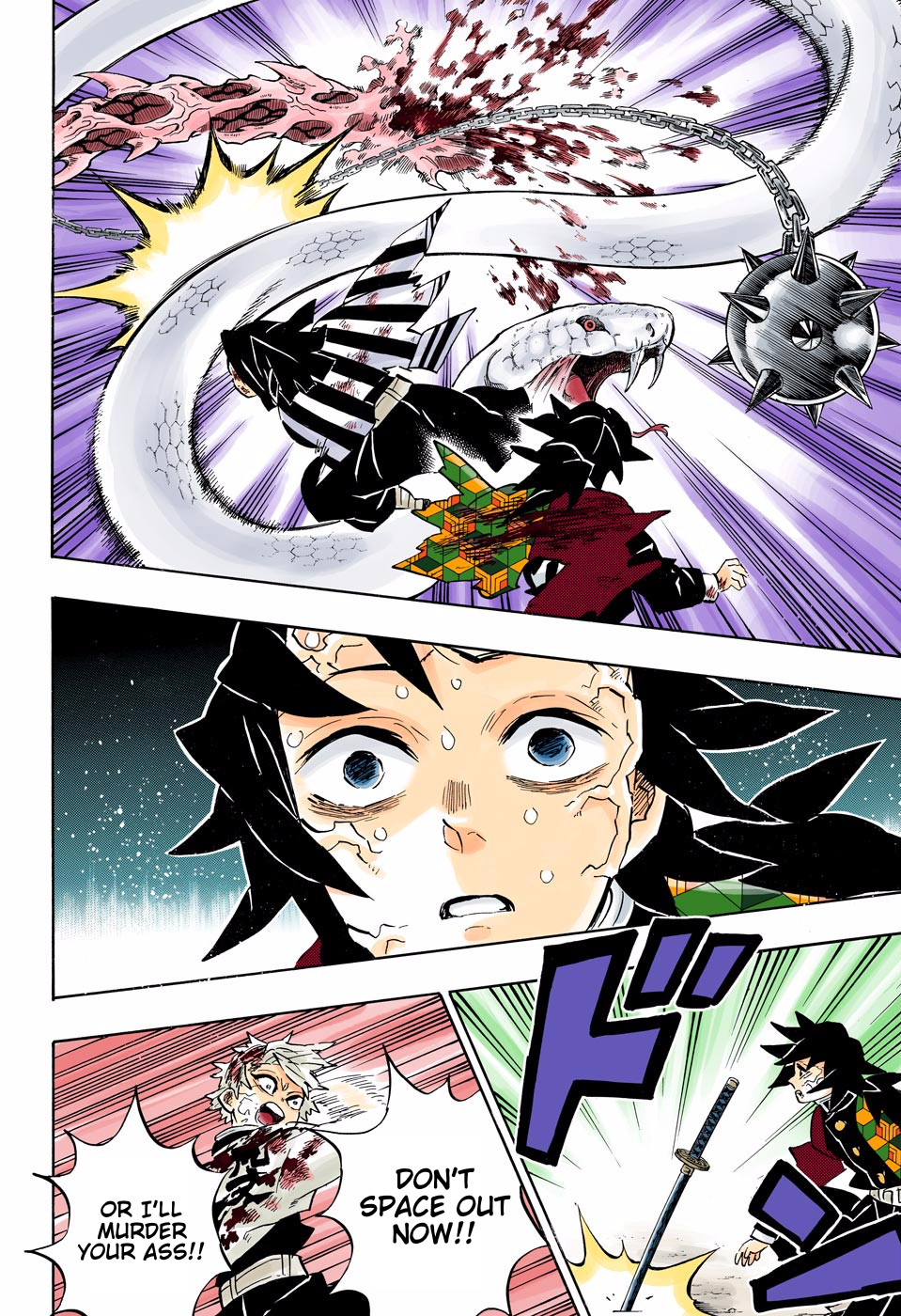 Demon Slayer: Kimetsu no Yaiba – manga in colored Chapter 189 - Page 8