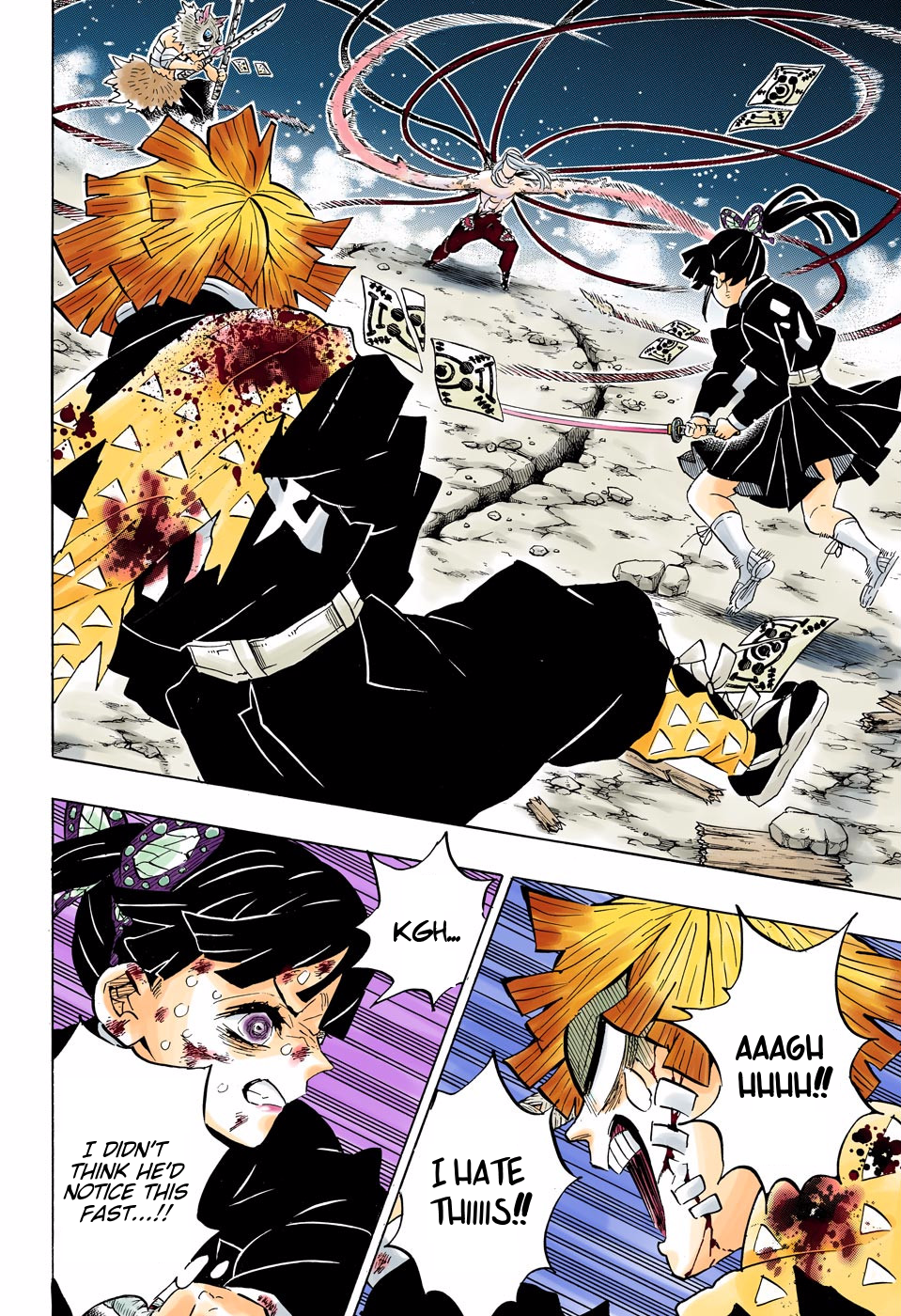 Demon Slayer: Kimetsu no Yaiba – manga in colored Chapter 190 - Page 10