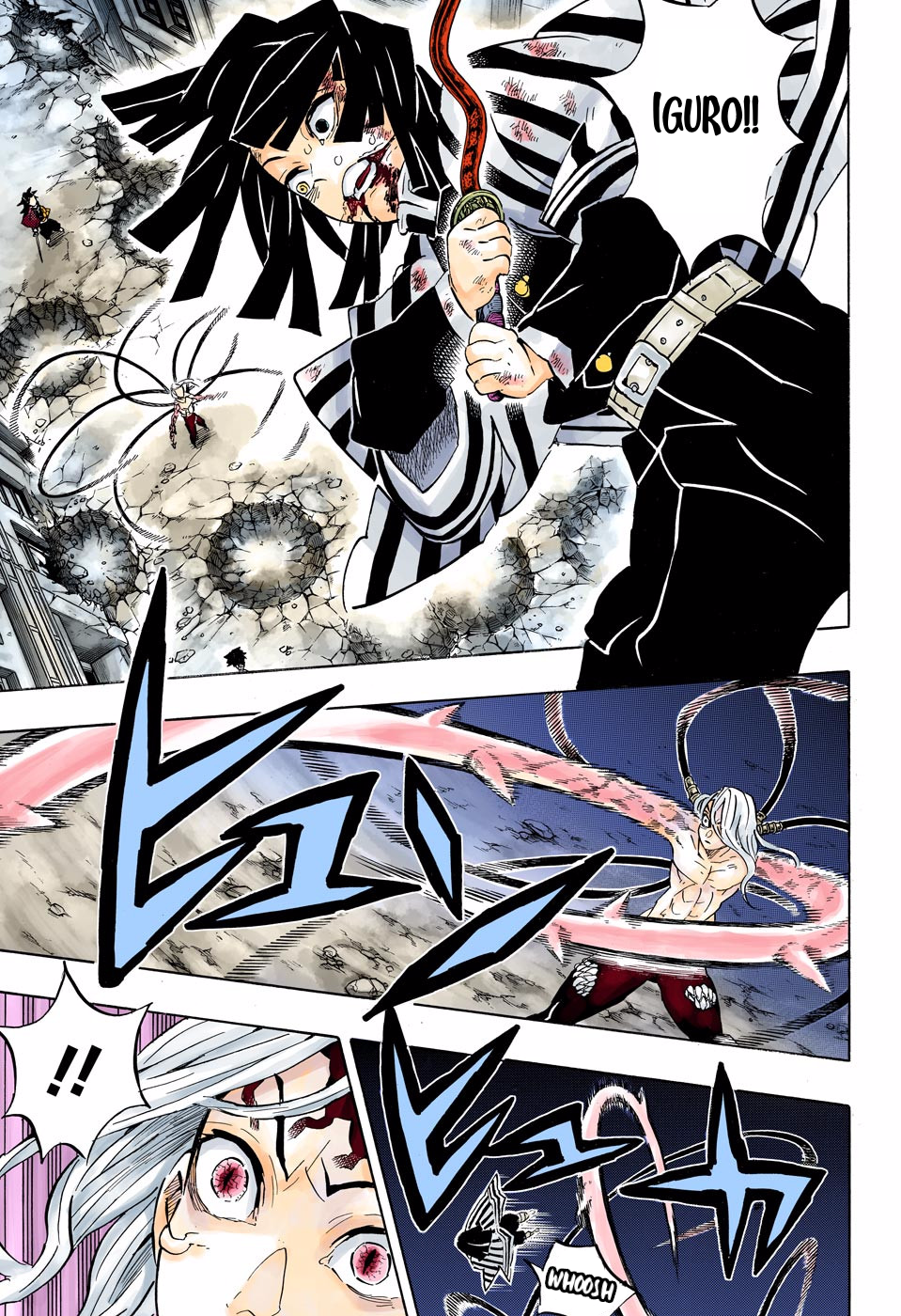 Demon Slayer: Kimetsu no Yaiba – manga in colored Chapter 190 - Page 5