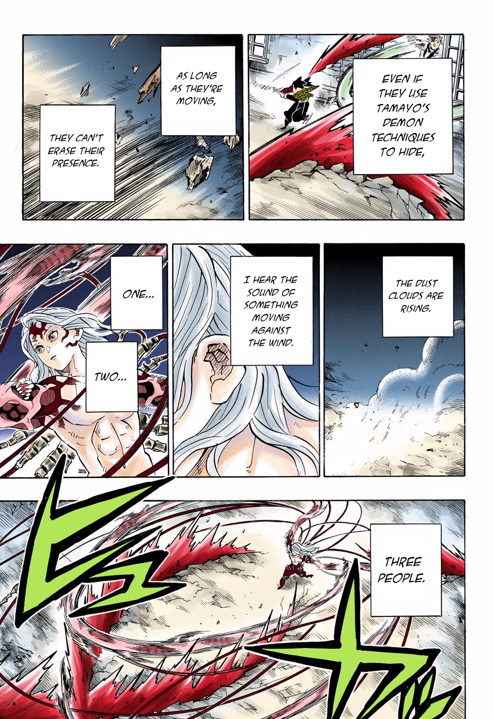 Demon Slayer: Kimetsu no Yaiba – manga in colored Chapter 190 - Page 9