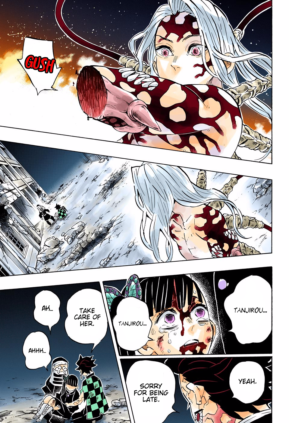 Demon Slayer: Kimetsu no Yaiba – manga in colored Chapter 191 - Page 20