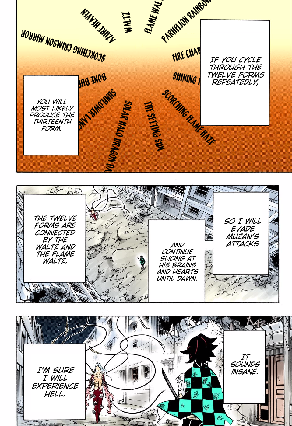 Demon Slayer: Kimetsu no Yaiba – manga in colored Chapter 192 - Page 10