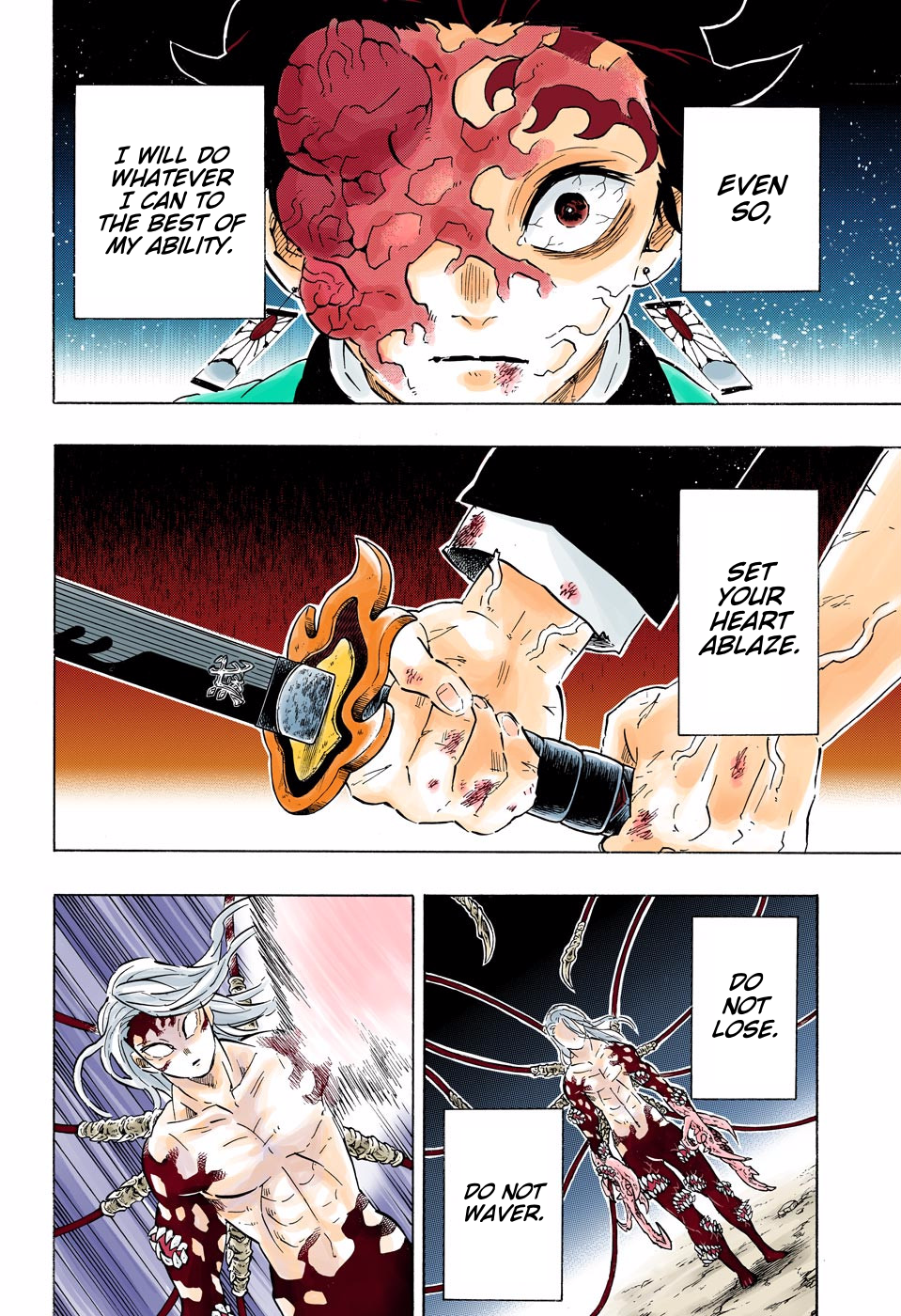 Demon Slayer: Kimetsu no Yaiba – manga in colored Chapter 192 - Page 12