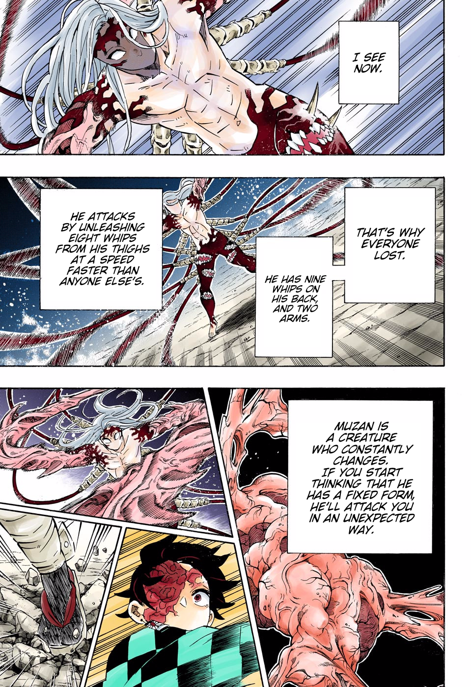 Demon Slayer: Kimetsu no Yaiba – manga in colored Chapter 192 - Page 17