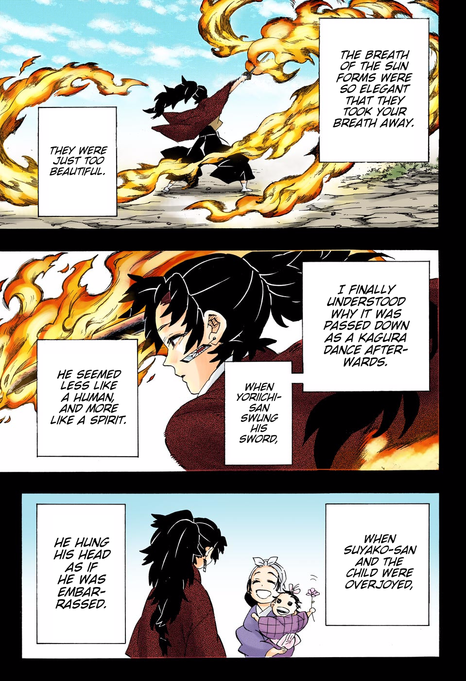 Demon Slayer: Kimetsu no Yaiba – manga in colored Chapter 192 - Page 3