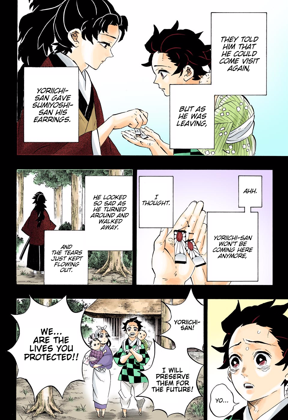Demon Slayer: Kimetsu no Yaiba – manga in colored Chapter 192 - Page 4
