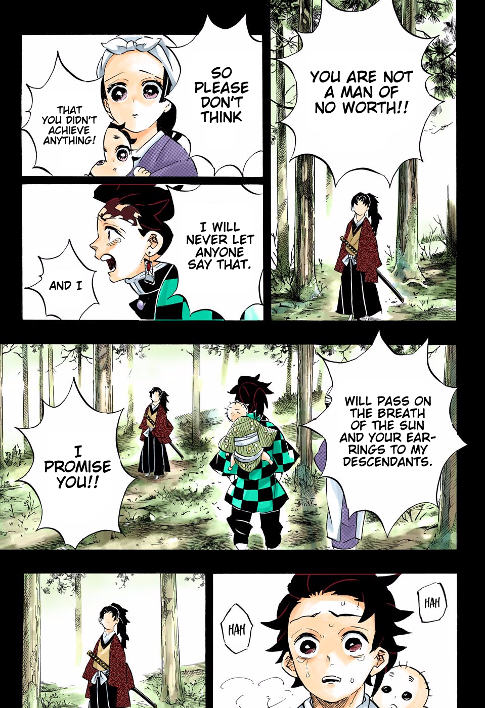 Demon Slayer: Kimetsu no Yaiba – manga in colored Chapter 192 - Page 5