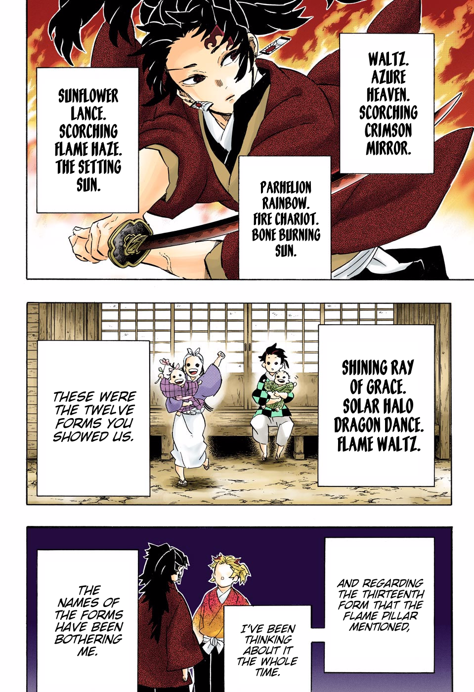 Demon Slayer: Kimetsu no Yaiba – manga in colored Chapter 192 - Page 8