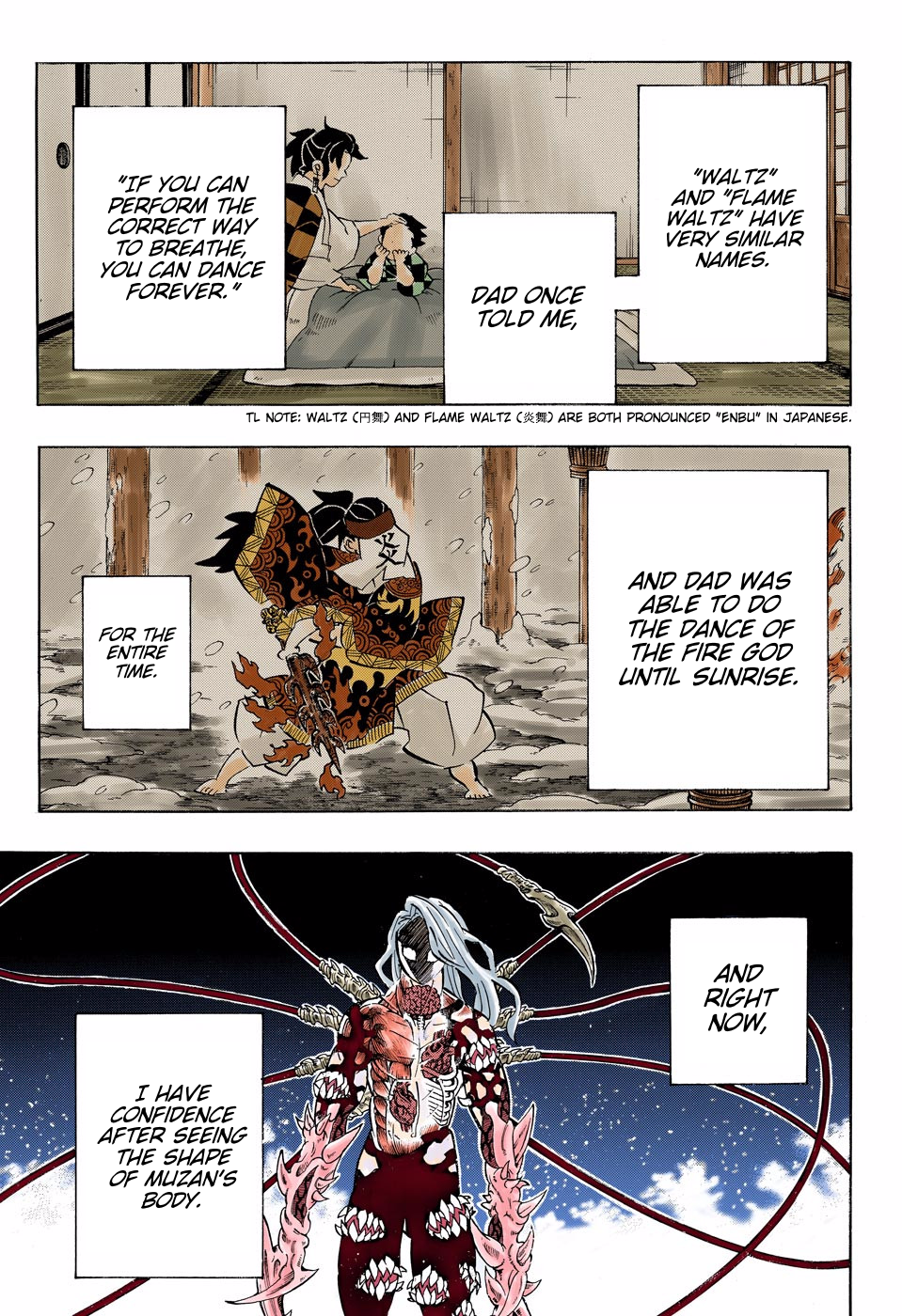 Demon Slayer: Kimetsu no Yaiba – manga in colored Chapter 192 - Page 9