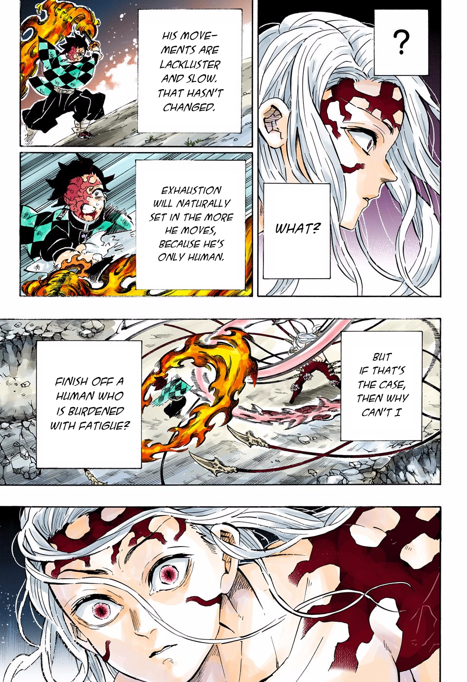 Demon Slayer: Kimetsu no Yaiba – manga in colored Chapter 193 - Page 13