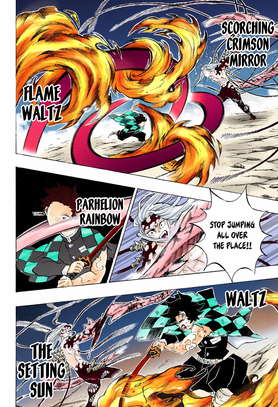 Demon Slayer: Kimetsu no Yaiba – manga in colored Chapter 193 - Page 22