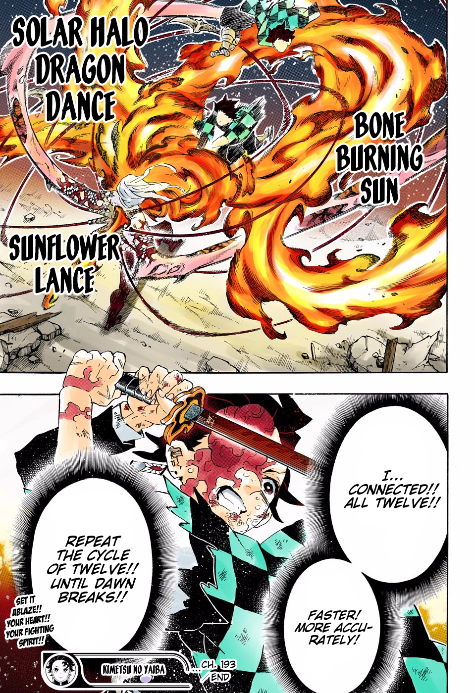 Demon Slayer: Kimetsu no Yaiba – manga in colored Chapter 193 - Page 23