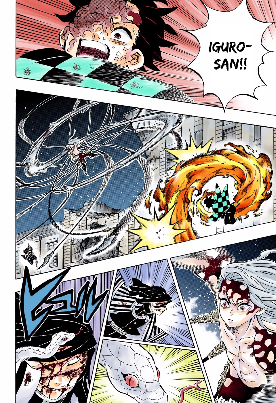 Demon Slayer: Kimetsu no Yaiba – manga in colored Chapter 194 - Page 14