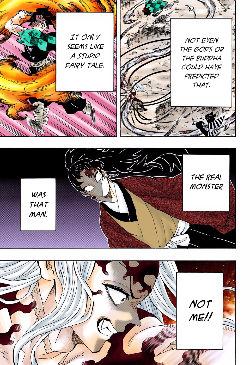 Demon Slayer: Kimetsu no Yaiba – manga in colored Chapter 195 - Page 3