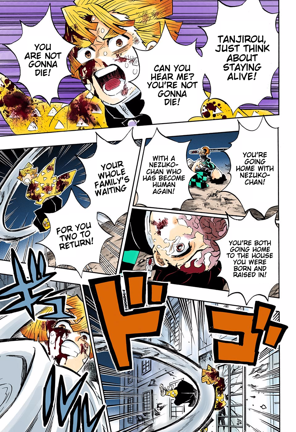 Demon Slayer: Kimetsu no Yaiba – manga in colored Chapter 197 - Page 14