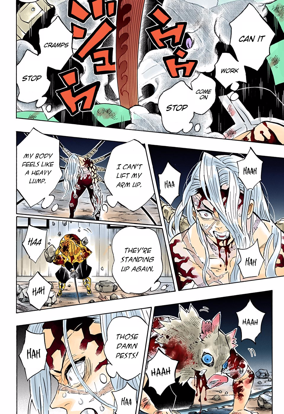 Demon Slayer: Kimetsu no Yaiba – manga in colored Chapter 197 - Page 17