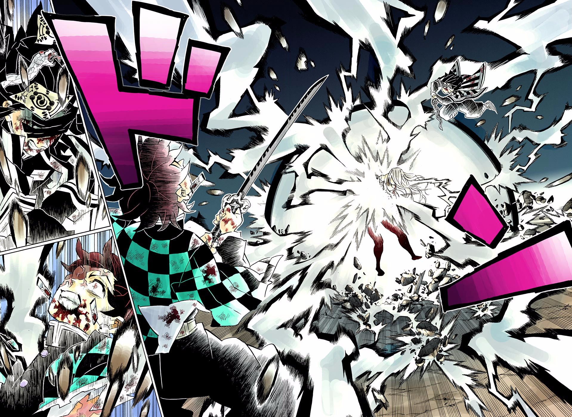 Demon Slayer: Kimetsu no Yaiba – manga in colored Chapter 197 - Page 4