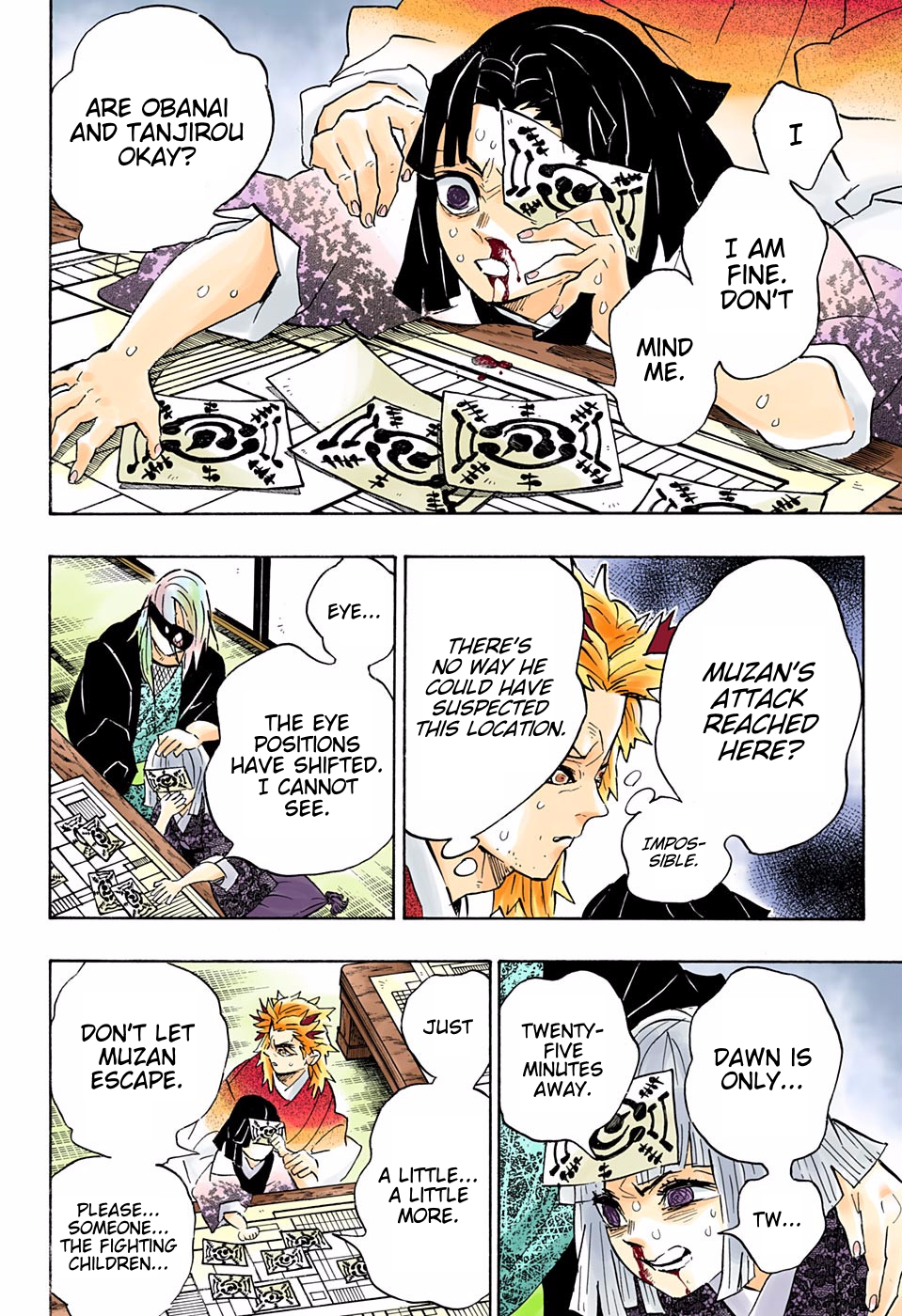 Demon Slayer: Kimetsu no Yaiba – manga in colored Chapter 197 - Page 7