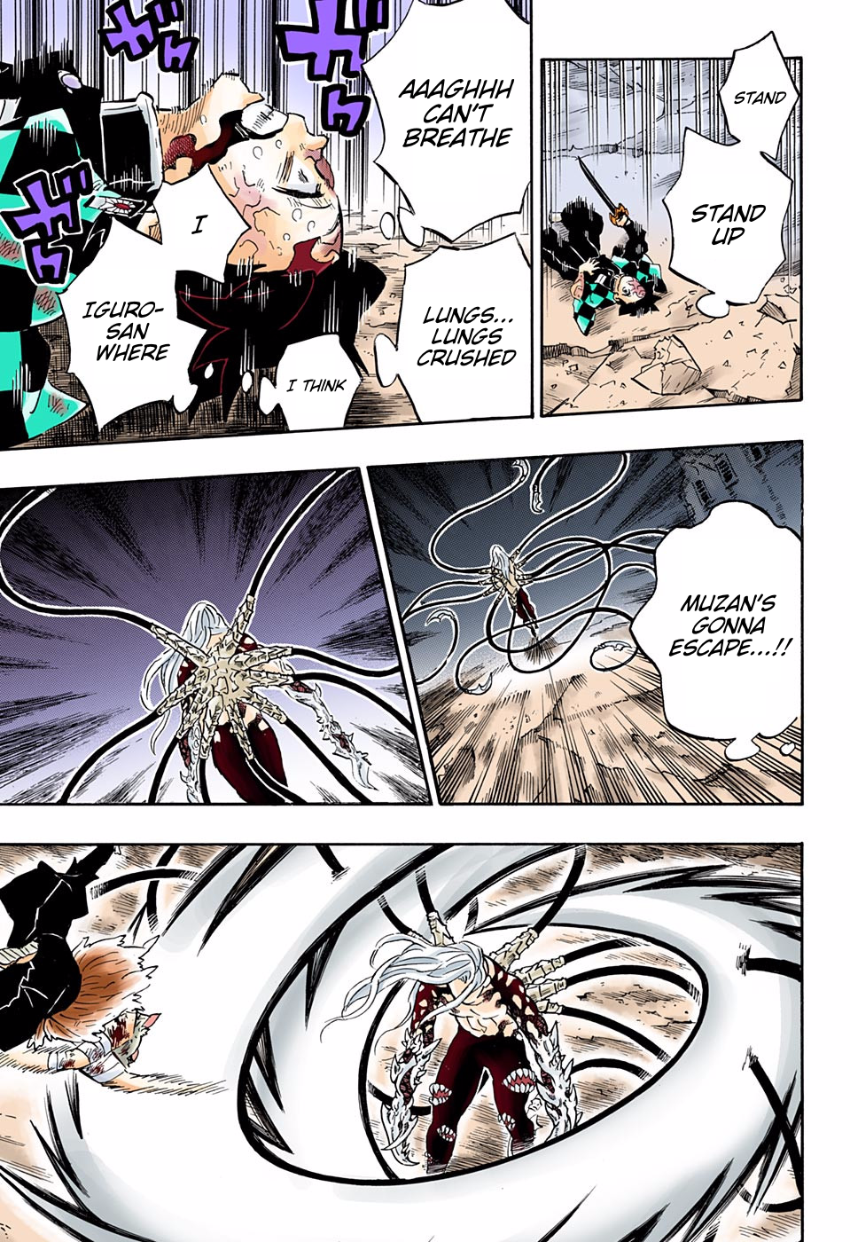 Demon Slayer: Kimetsu no Yaiba – manga in colored Chapter 197 - Page 8
