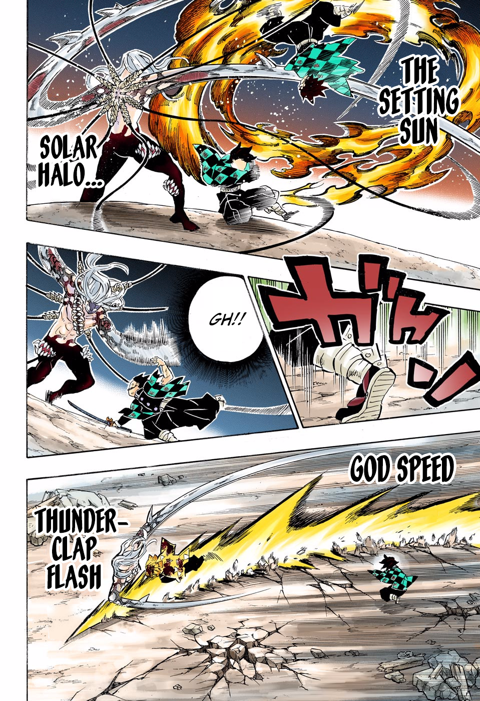 Demon Slayer: Kimetsu no Yaiba – manga in colored Chapter 198 - Page 12