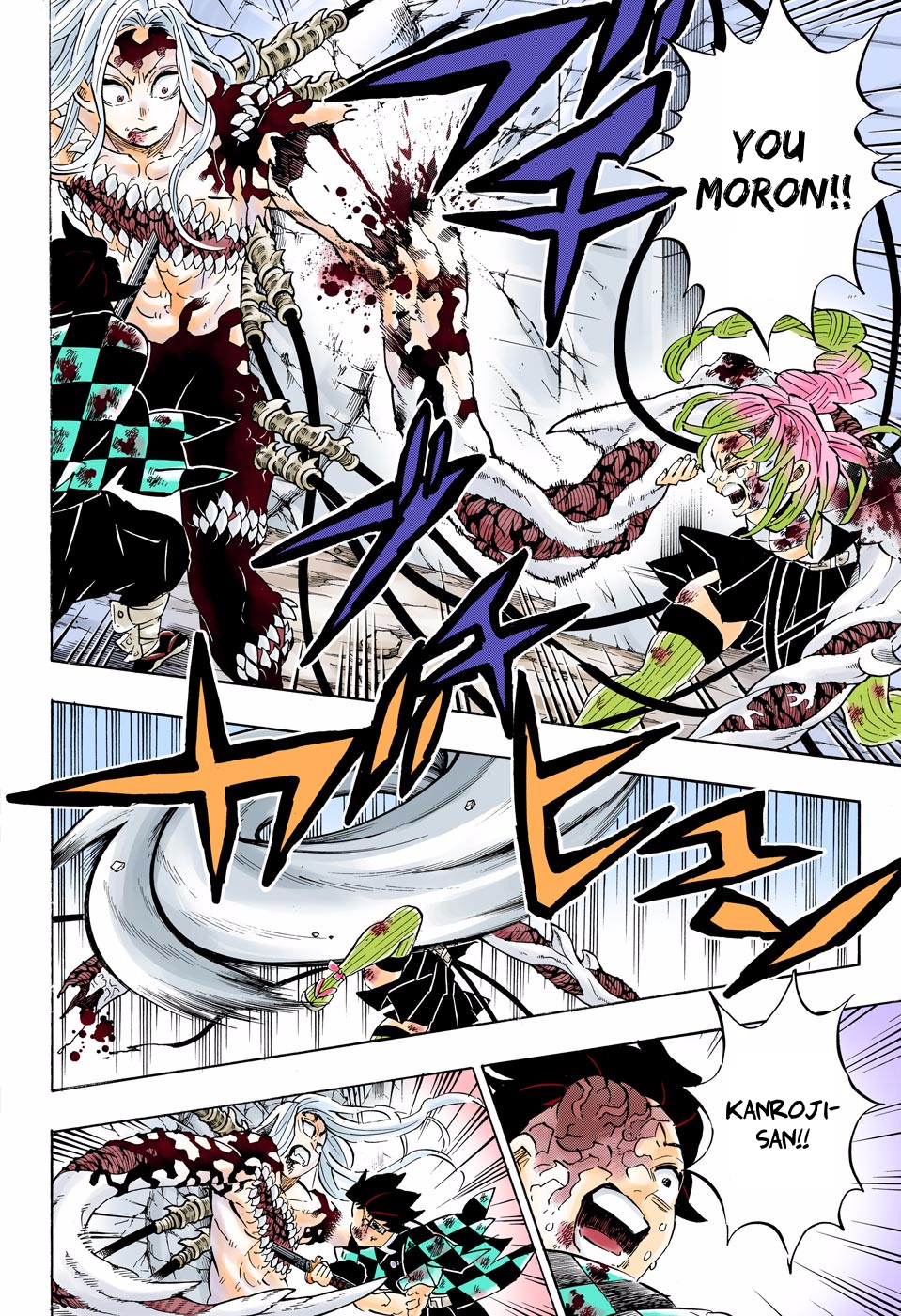 Demon Slayer: Kimetsu no Yaiba – manga in colored Chapter 198 - Page 16
