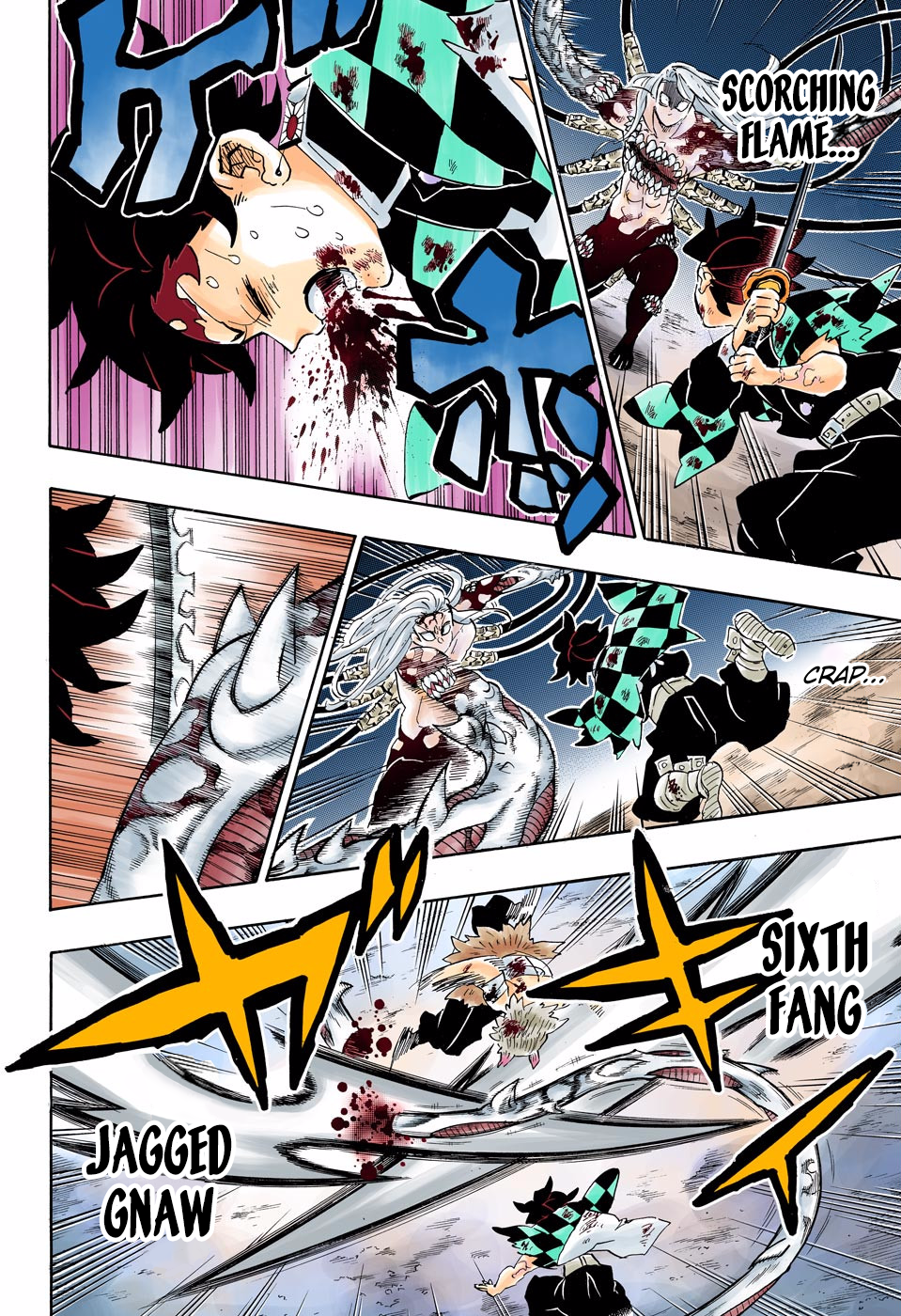 Demon Slayer: Kimetsu no Yaiba – manga in colored Chapter 198 - Page 8