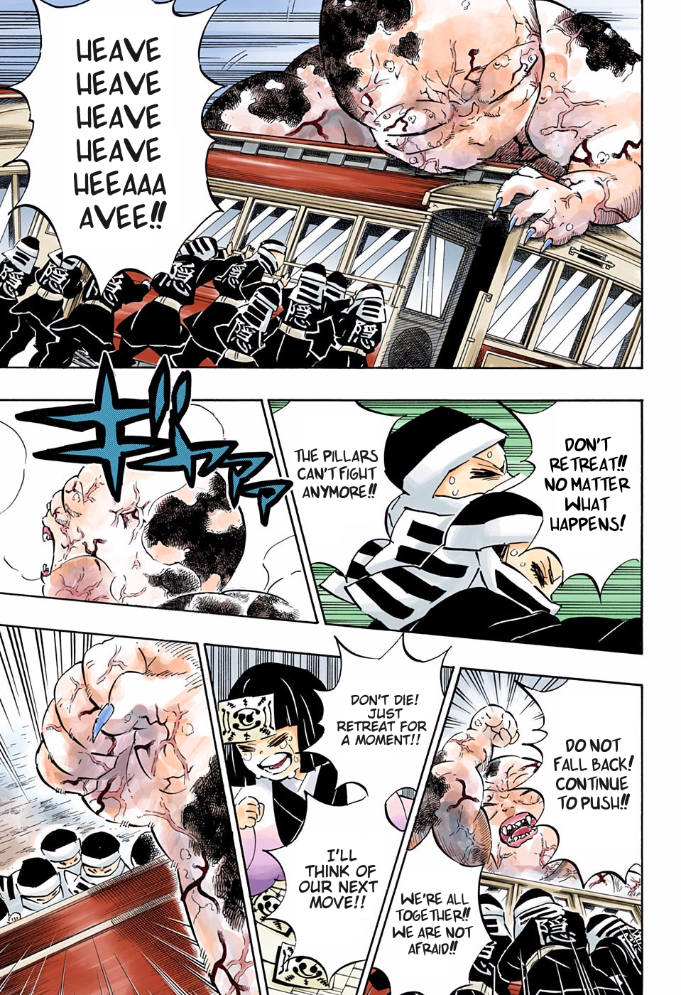 Demon Slayer: Kimetsu no Yaiba – manga in colored Chapter 199 - Page 11