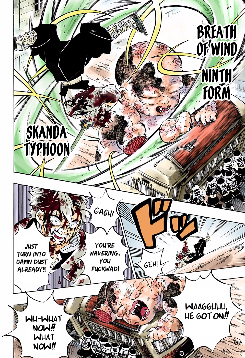 Demon Slayer: Kimetsu no Yaiba – manga in colored Chapter 199 - Page 12