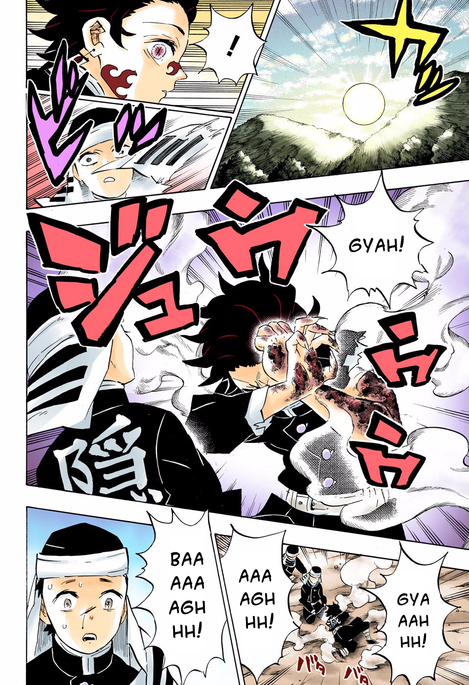 Demon Slayer: Kimetsu no Yaiba – manga in colored Chapter 201 - Page 10
