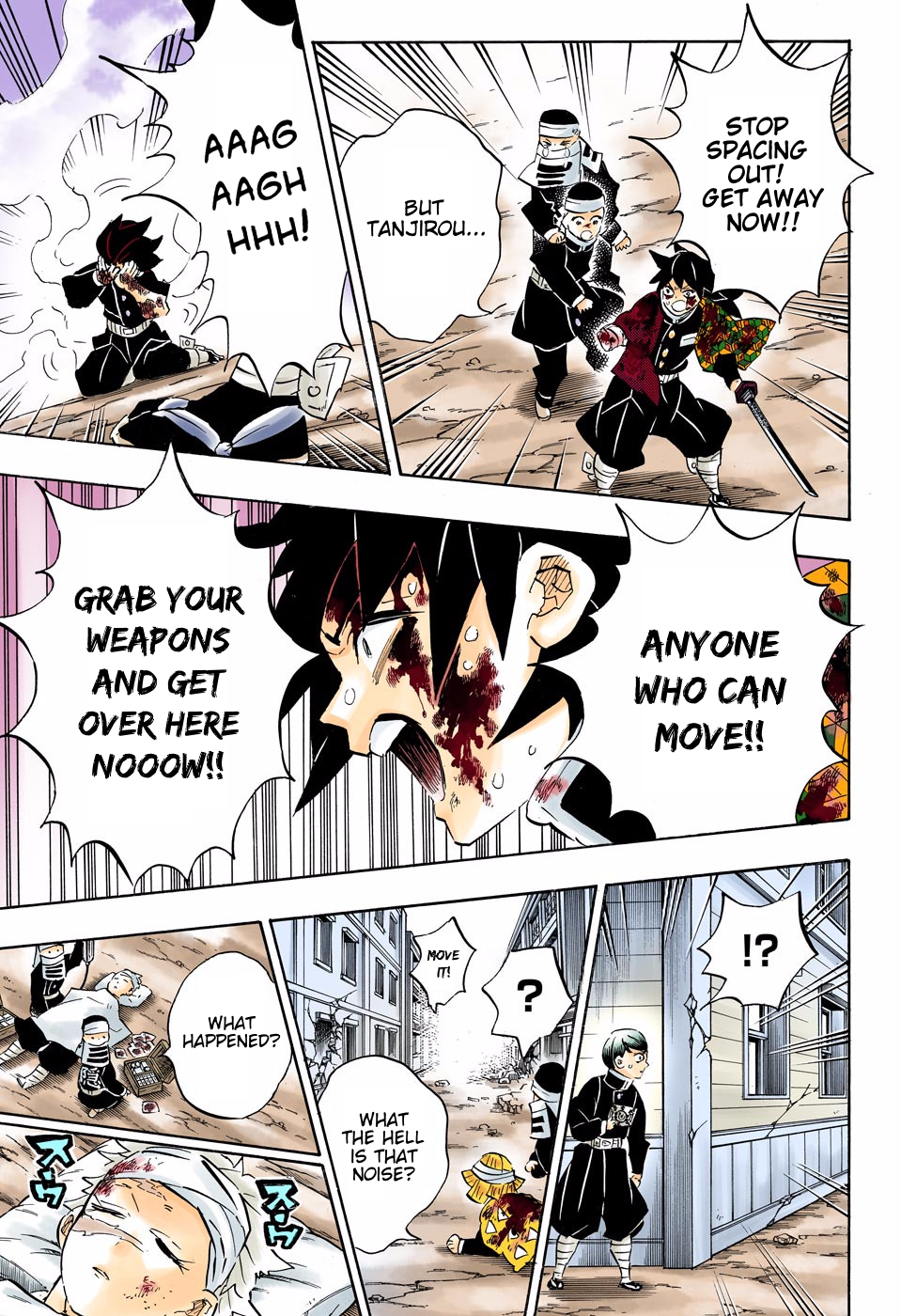 Demon Slayer: Kimetsu no Yaiba – manga in colored Chapter 201 - Page 11