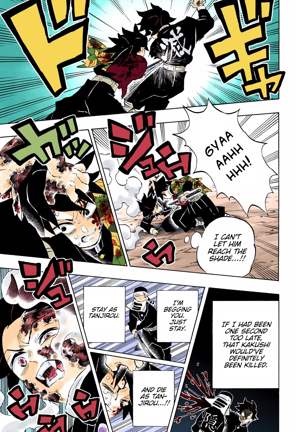 Demon Slayer: Kimetsu no Yaiba – manga in colored Chapter 201 - Page 13