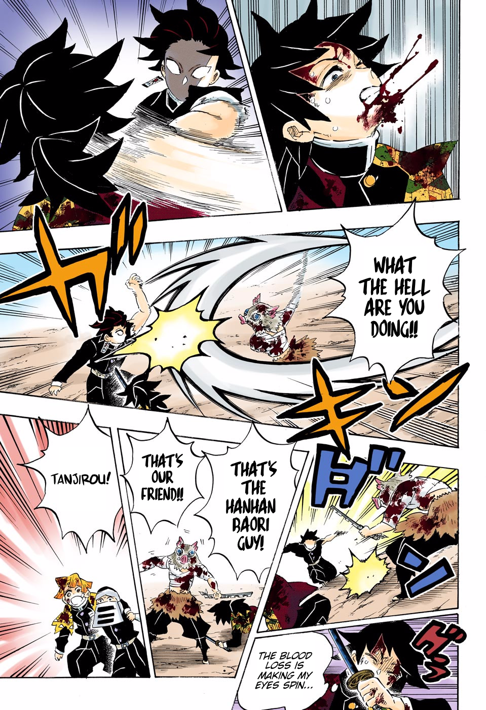 Demon Slayer: Kimetsu no Yaiba – manga in colored Chapter 201 - Page 15